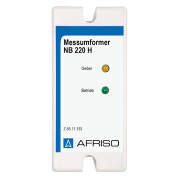 AFRISO传感器NB 220 H用于溢出防止系统（WHG）