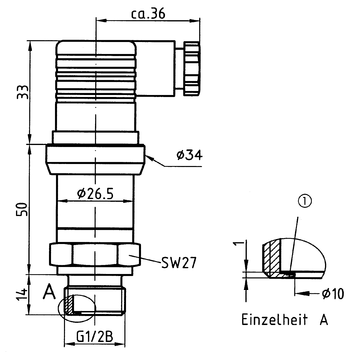 Afriso压力传感器DMU 01标准版