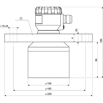 Afriso UltraschallTransmitterSonarfox®UST20