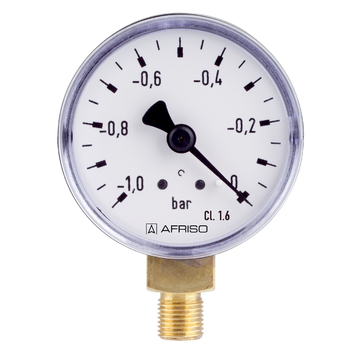 用于泵组测试的Afriso压力表RF 50 PPS