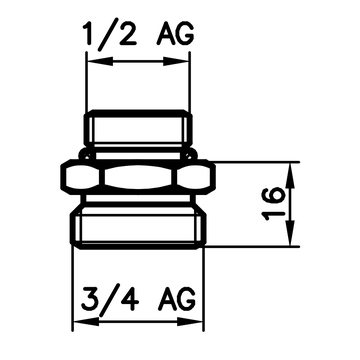 Afriso组合式阀瓣，适用于带阀门的紧凑型散热器
