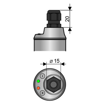 AfrisoKapazitiverFüllstandTransmitterCapfox®EFT20